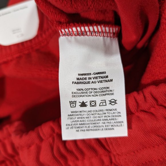 Nike Jordan Men`s Essential Flight Fleece Joggers Size 2XL 38x30 Fire Red - Picture 8 of 10